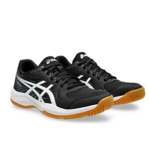 Asics Upcourt 6 1072A107-001 Sneakers Women's 9.5 Black Volleyball Shoes TF4303